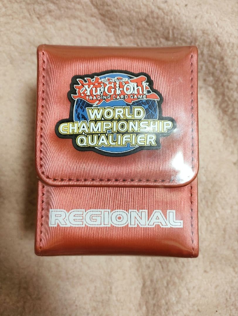 遊戯王 world championship qualifier デッキケース赤