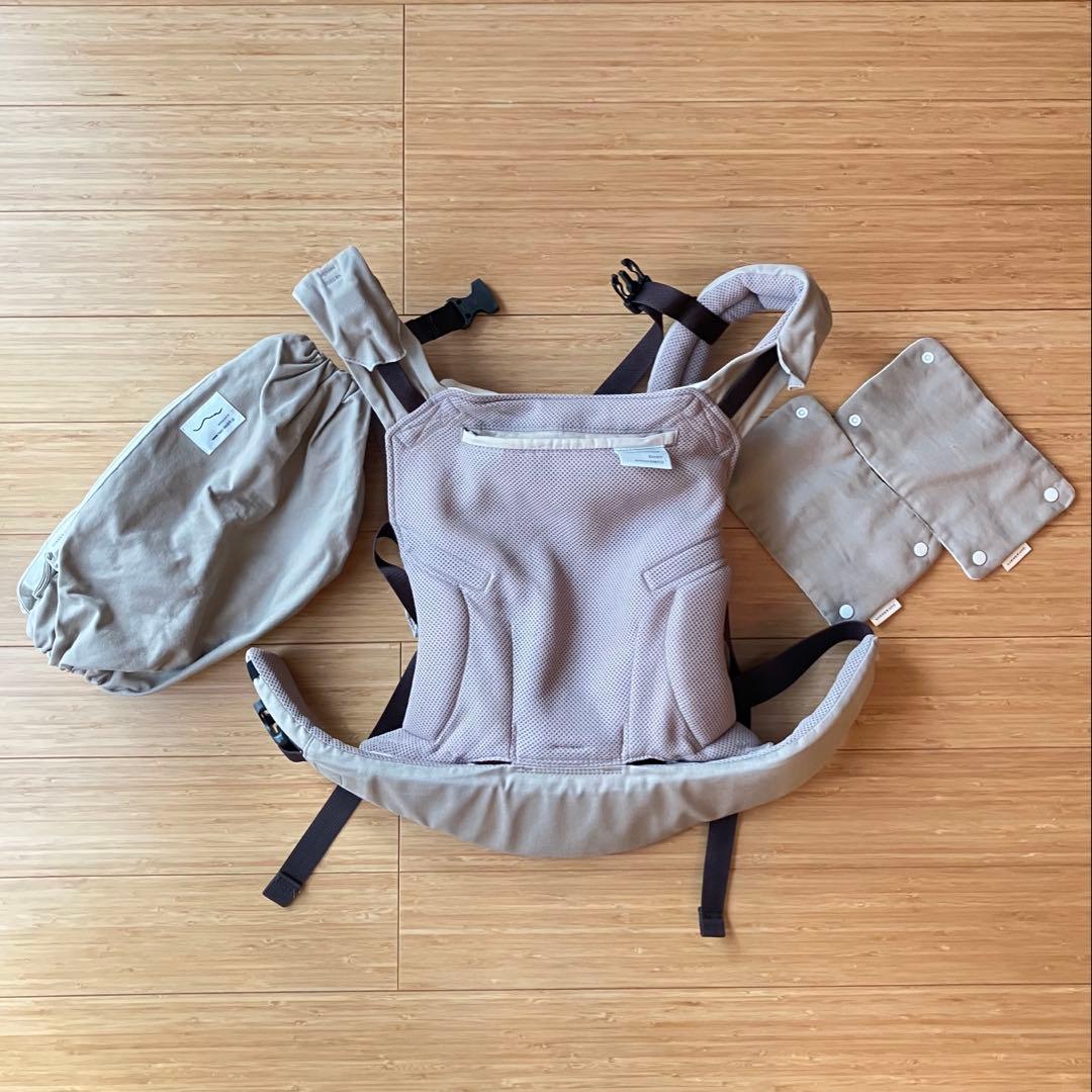 【9/28限定価格】sun&beach 抱っこ紐 人気モデル　ラテベージュ