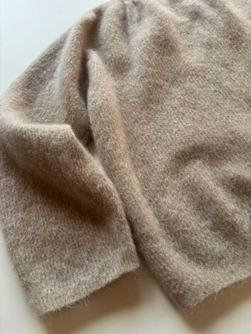 新品lunfil Bshop モヘヤショートカーディガン