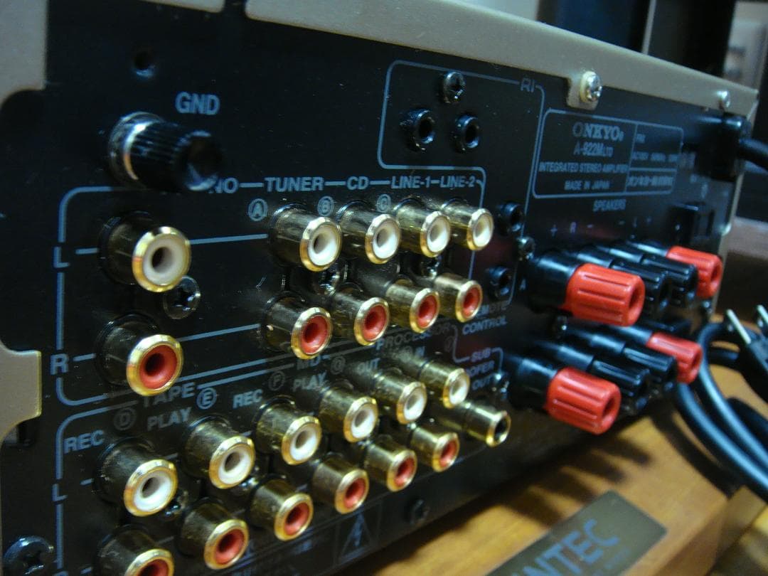 整備済 程度良 ONKYOオンキョー プリメインアンプ A-922M LTD