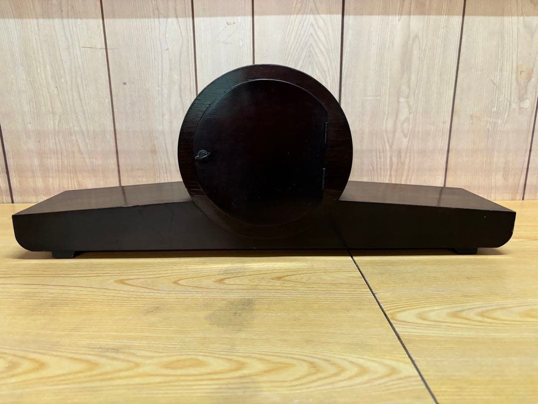 愛知時計 ウエストミンスター 日の出型置時計 ゼンマイ式 振り子時計 昭和レトロ