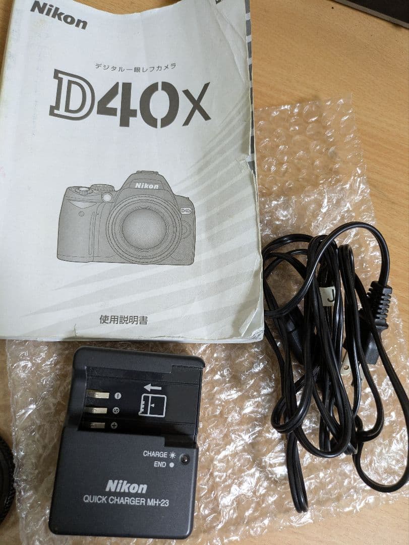 【動作確認済み】NIKON D40X、Nikon DX（レンズ）