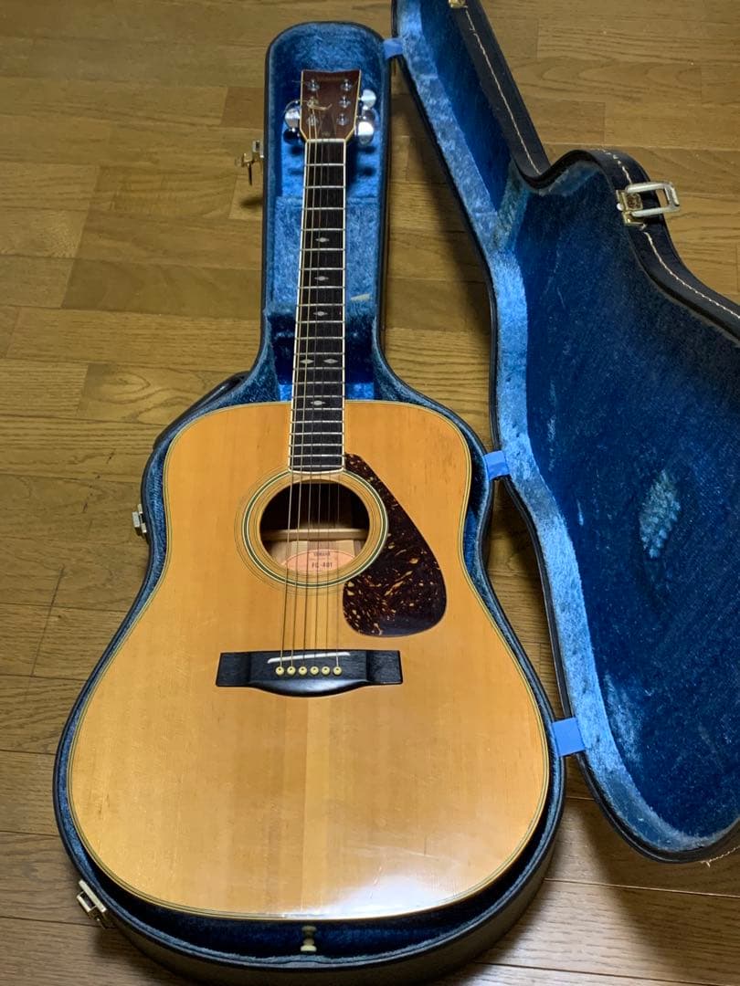 YAMAHA FG-401 オレンジラベル　ハードケース