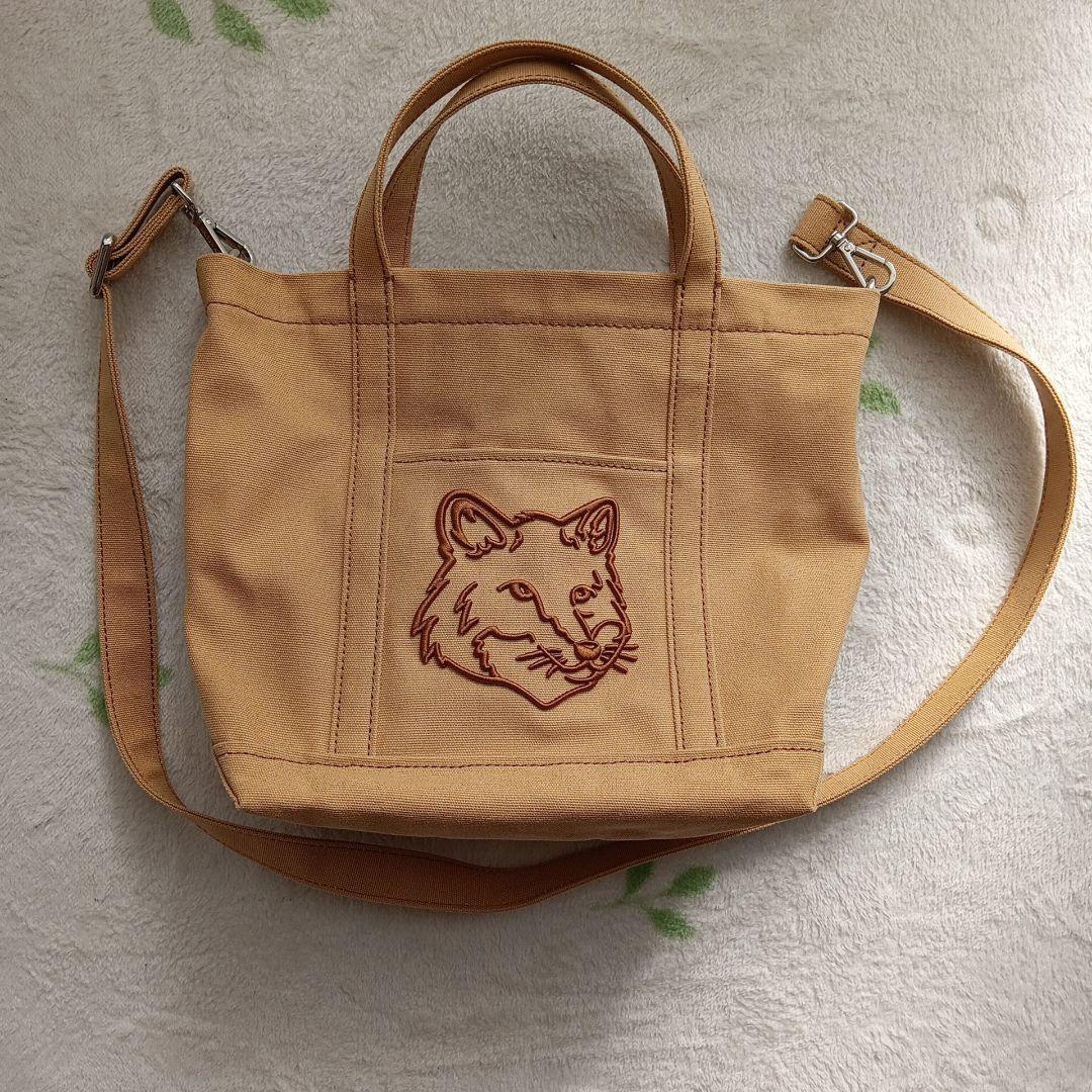 お*ち☆MAISON KITUNE 刺繍 トートバッグ☆