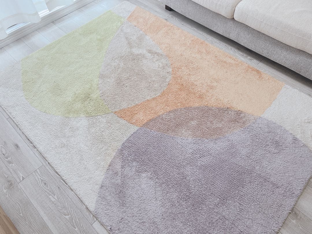 ユニコ unico FOKEL ラグ 140×202