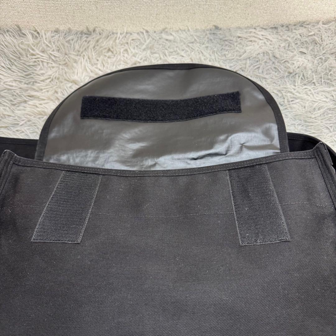 美品 ポーター ステイン メッセンジャーバッグ ショルダーバッグ A4 黒