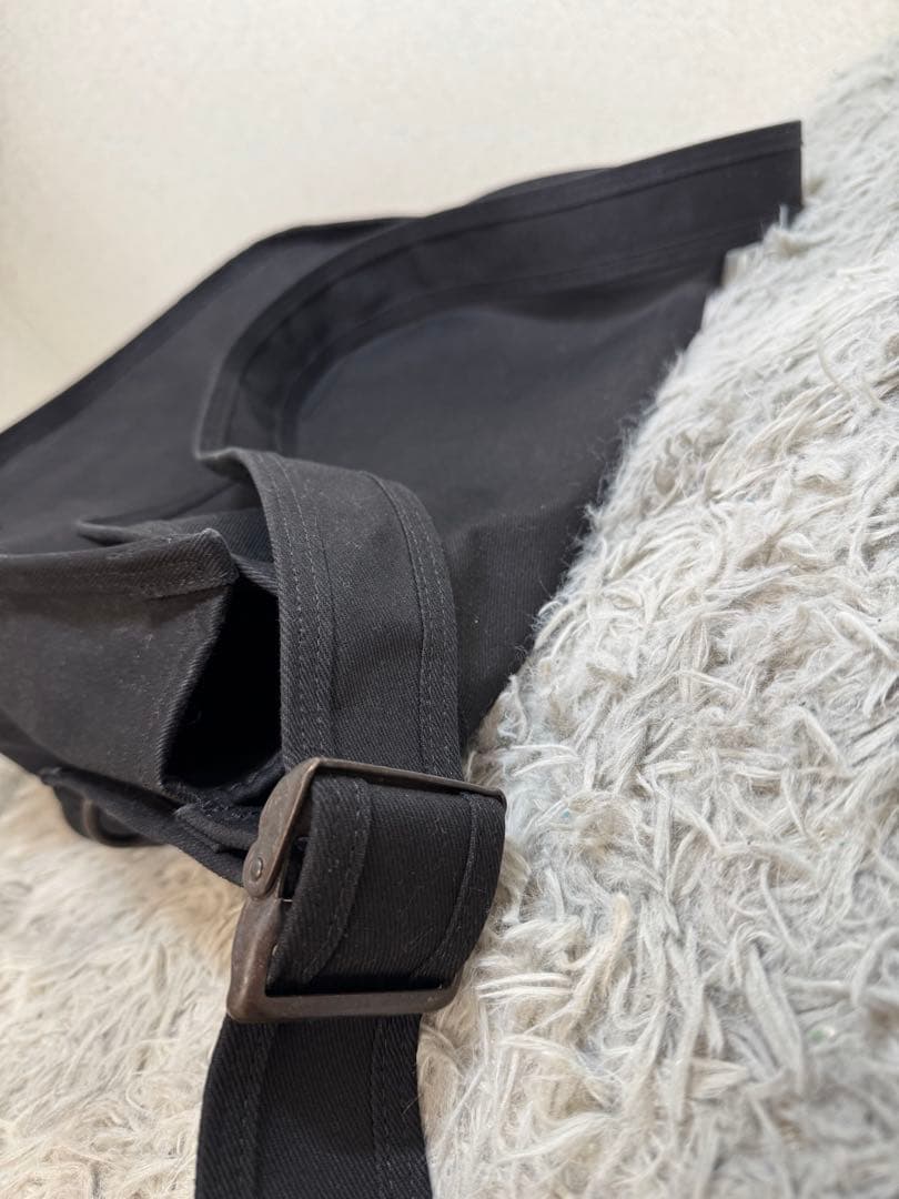 美品 ポーター ステイン メッセンジャーバッグ ショルダーバッグ A4 黒