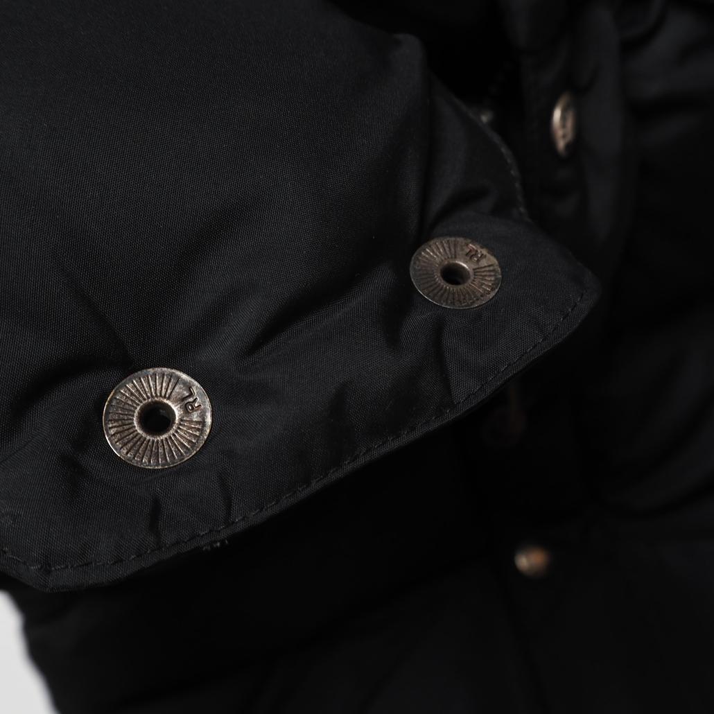 POLO RALPH LAUREN ポニー刺繍 2WAY肉厚ダウンベスト 黒S