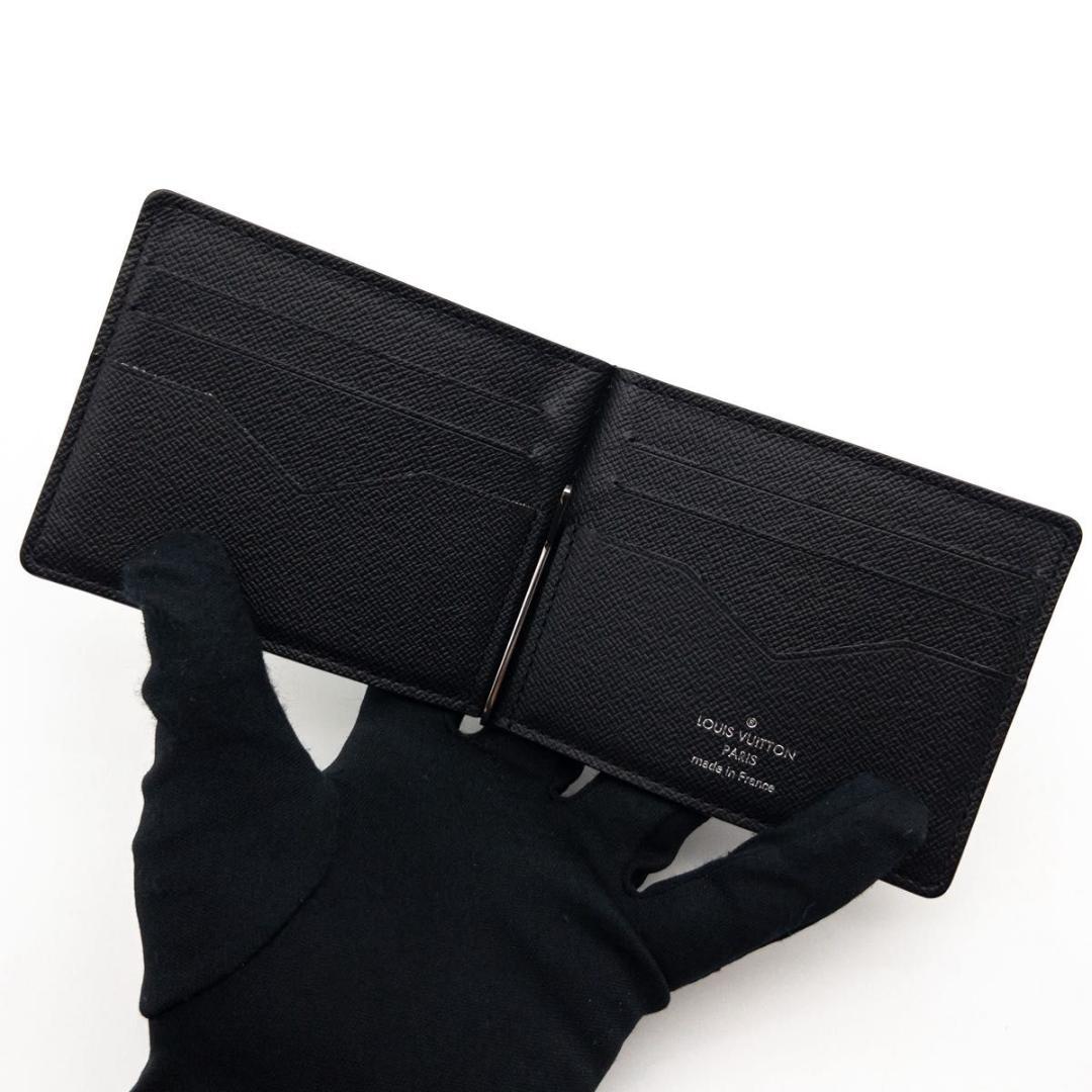 【極美品】ルイヴィトン　新型IC ポルトフォイユパンス　タイガ　マネークリップ