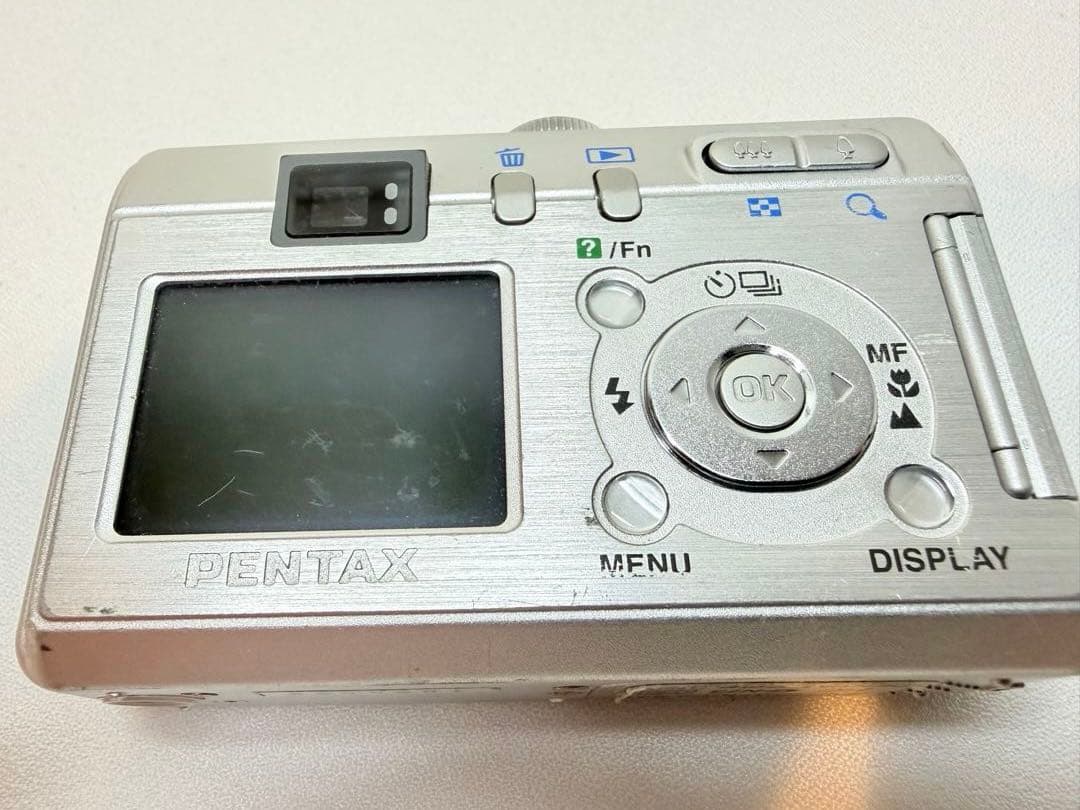 PENTAX Optio S40コンパクトデジタルカメラ　シルバー