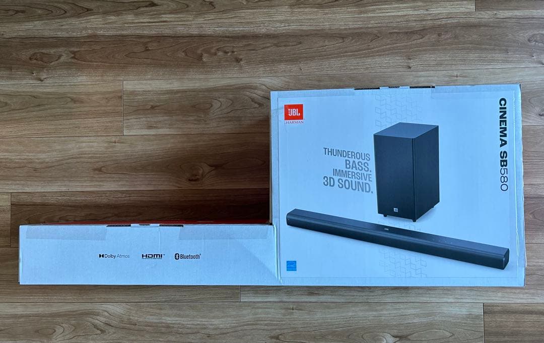 【動作確認のみ新品】JBL CINEMA SB580 サウンドバー
