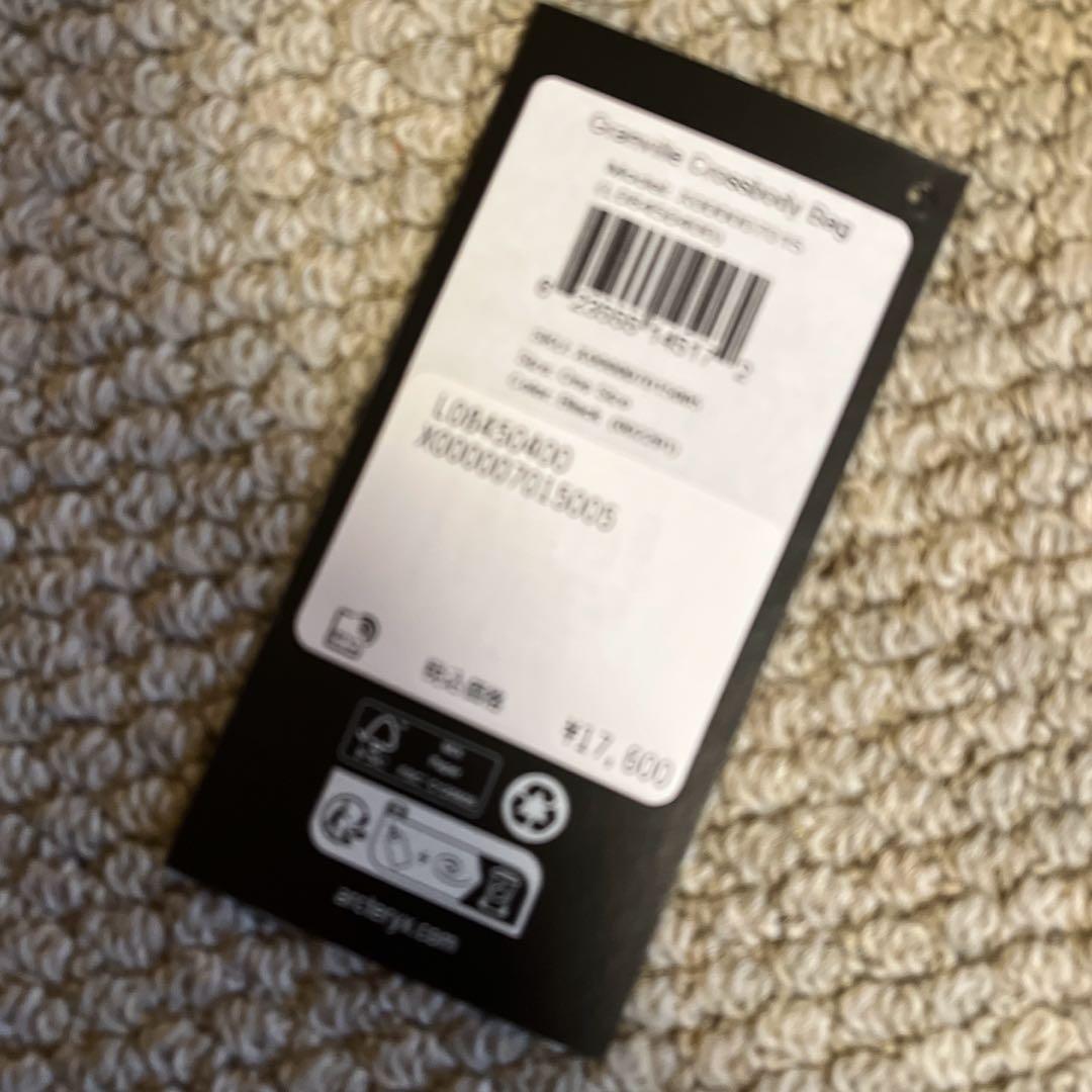 ARC'TERYX GRANVILLE CROSSBODY BAG 黒