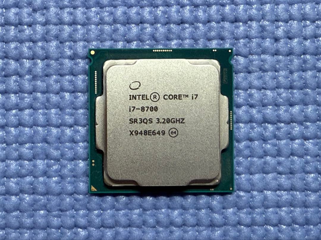 Intel Core i7-8700 【動作未確認】