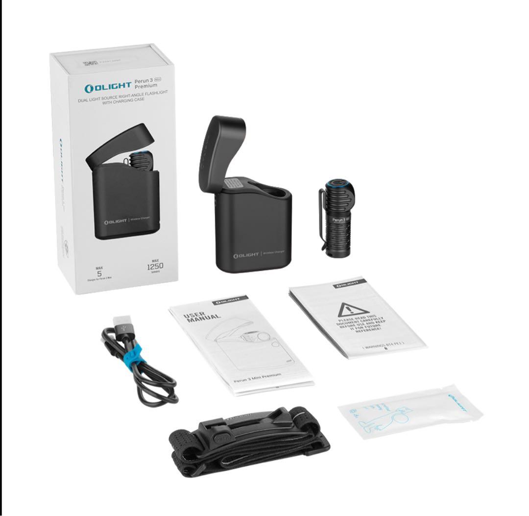 オーライト　olight perun3 mini プレミアム　ブラック　防災