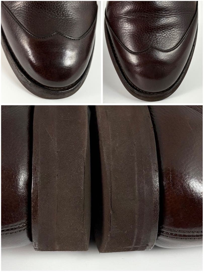 mmm2様 クロケット＆ジョーンズ レースアップブーツ ウイングチップ ブラウン