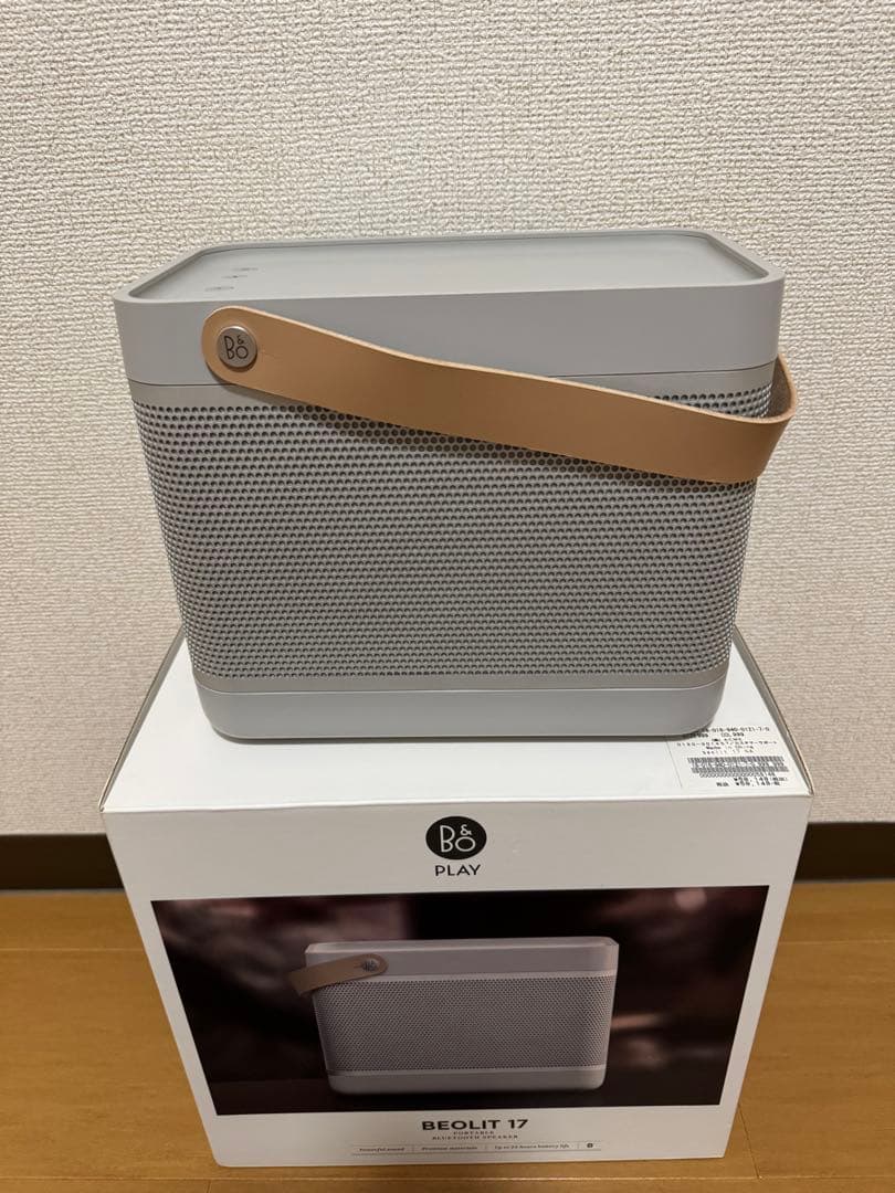 B&O PLAY BEOLIT 17 ワイヤレススピーカー グレー