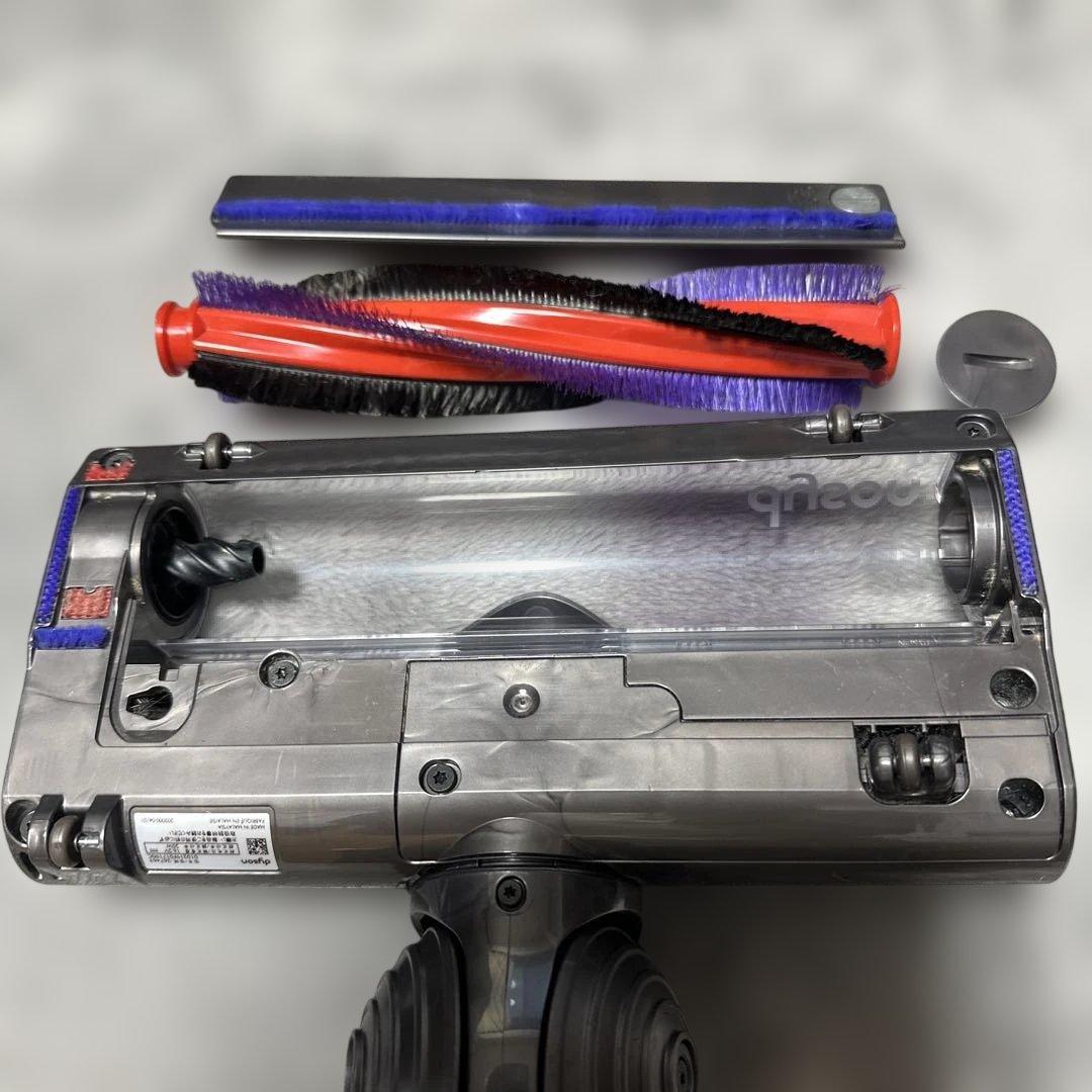 【Dyson】ダイソンV7スリム&山崎実業クリーナースタンド白【清掃済み】