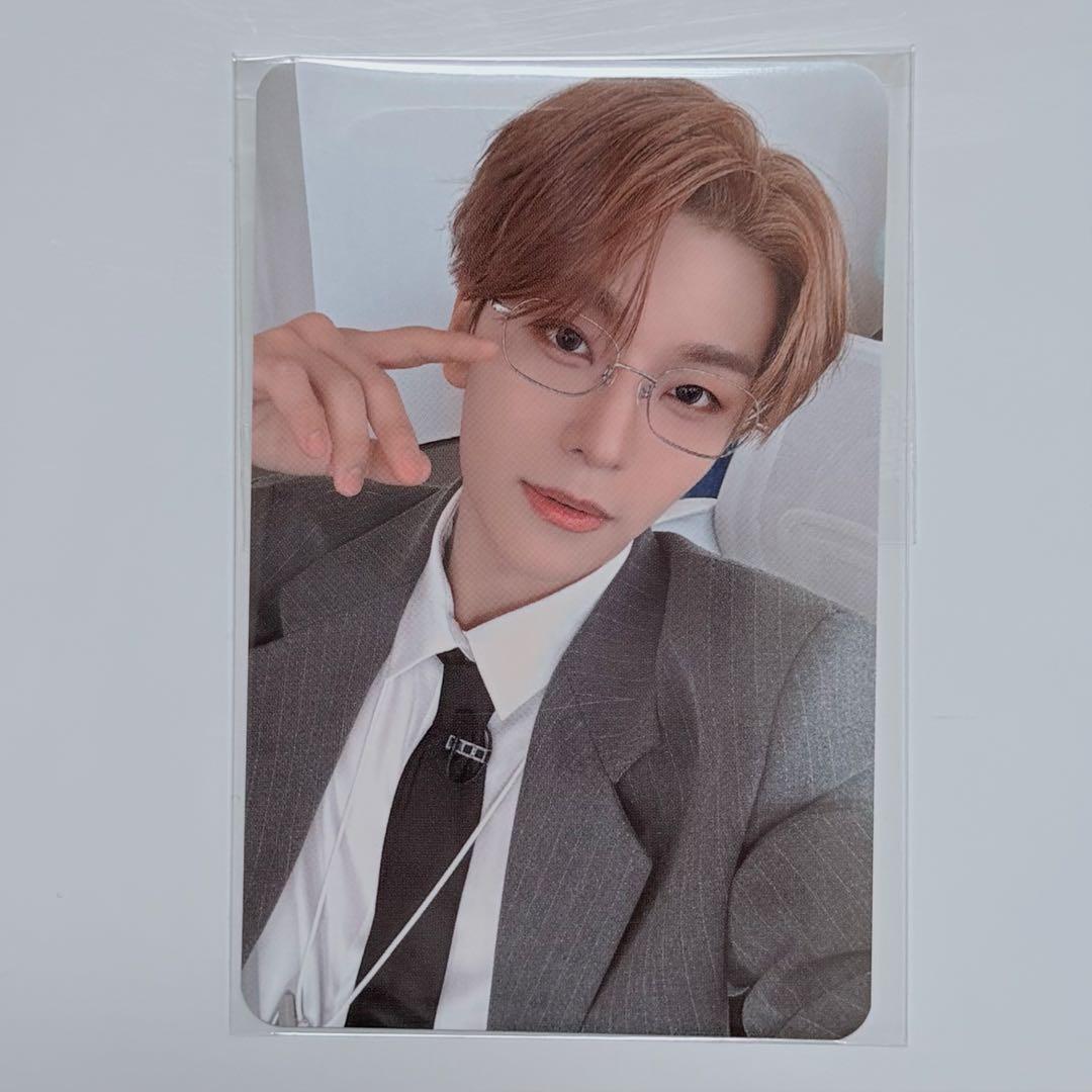 【ALD1-EUPHORIAシンロン】オリーブヤング特典トレカ／ラキドロ-眼鏡