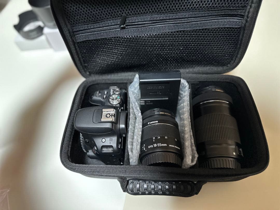 【即日発送】 美品 Canon EOS Kiss X9 ダブルレンズ　おまけ付き