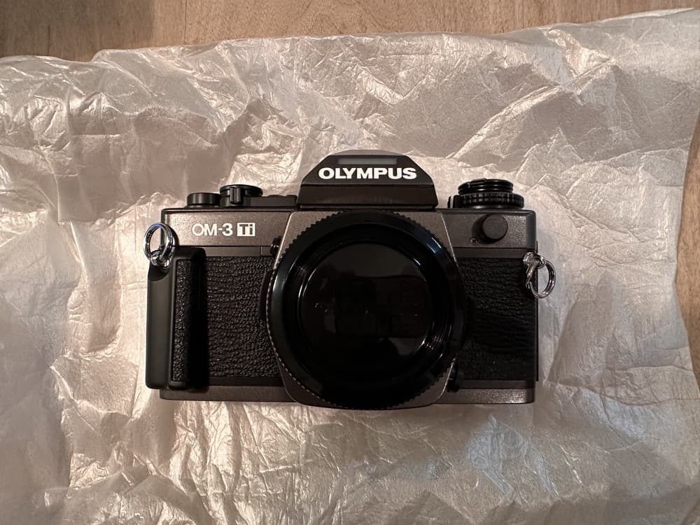 Olympus オリンパス OM-3Ti チタン ブラック 35mm