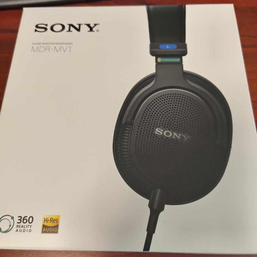 ソニー　モニターヘッドホン MDR-MV1:背面開放型モニターヘッドホン