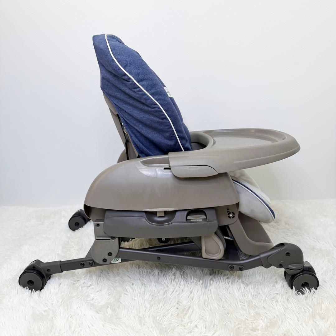 極美品 Combi ネムリラ ハイローチェア 手動 Simplight