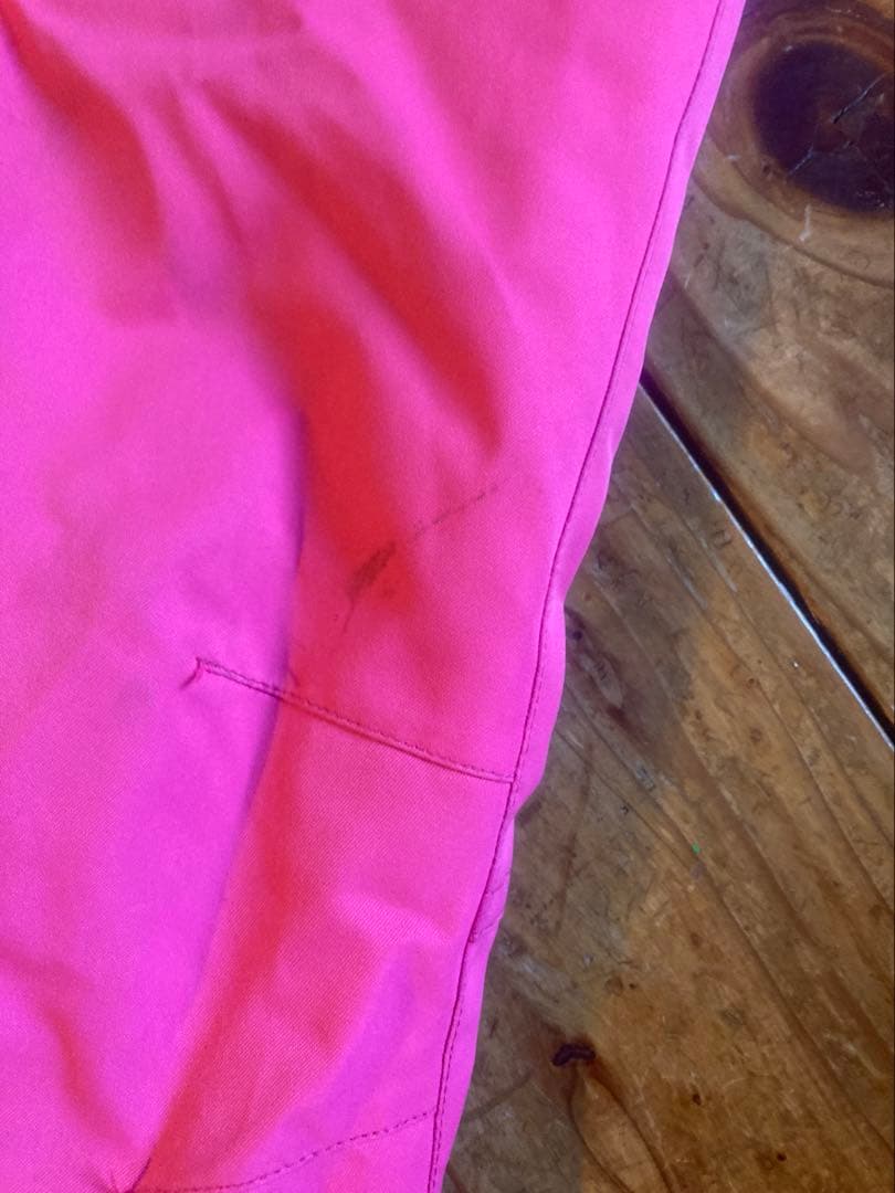 専用ROXY スキーウェア 130 スノボ 上下　腰履きパンツ ピンク系 キッズ