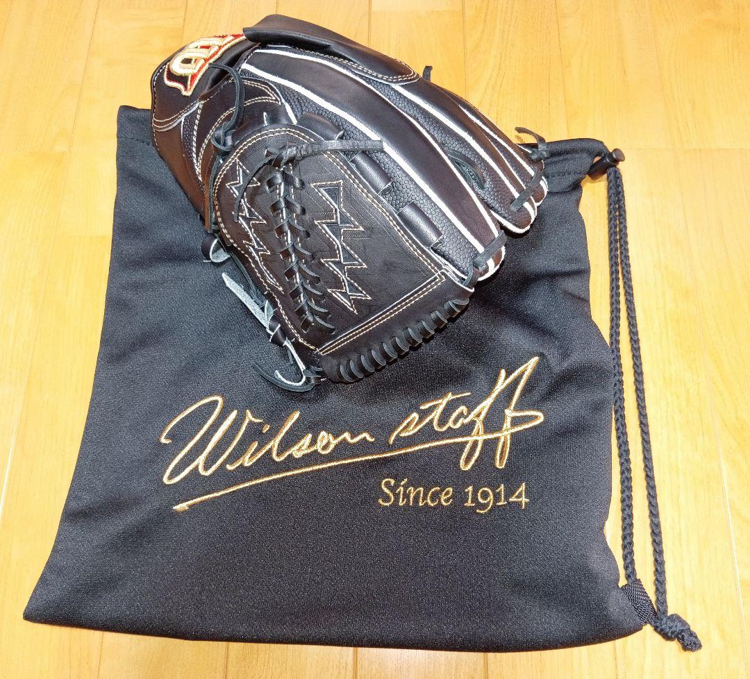 Wilson ウィルソン　軟式　投手　小指２本入れ