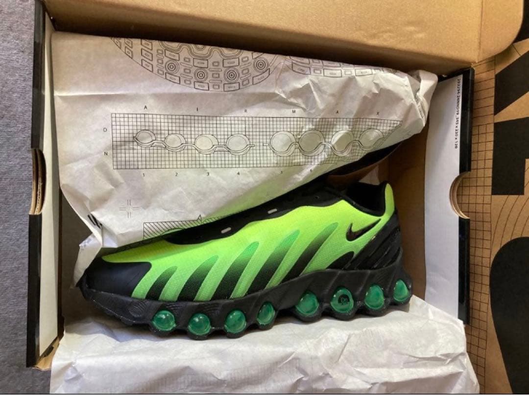 新品NIKE AIRMAX DN8 BLACK/BLACK-GREEN 29cm