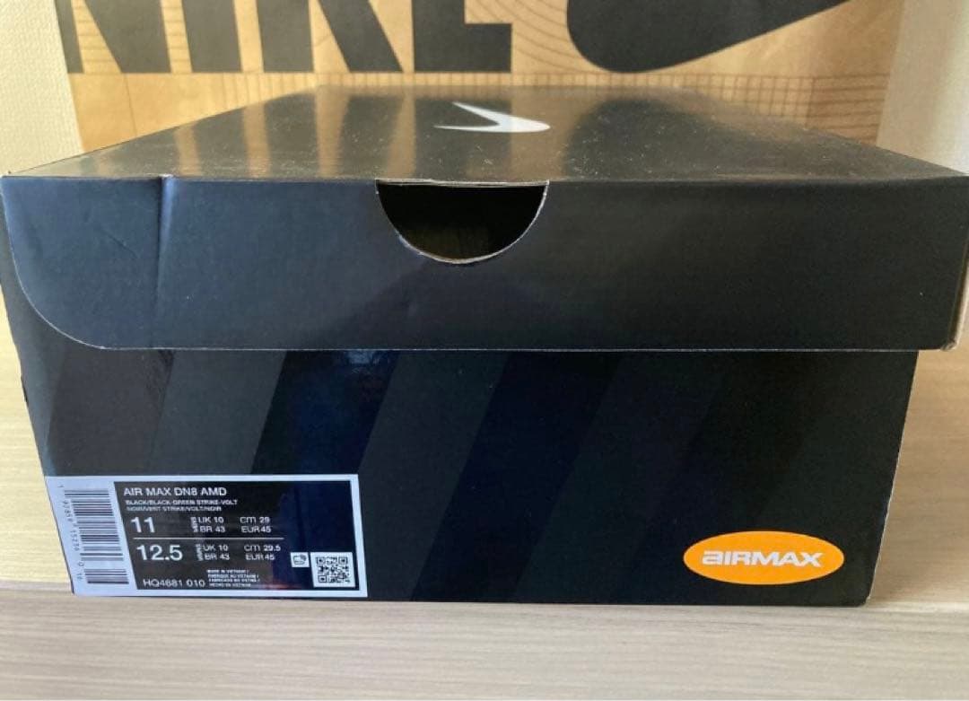 新品NIKE AIRMAX DN8 BLACK/BLACK-GREEN 29cm