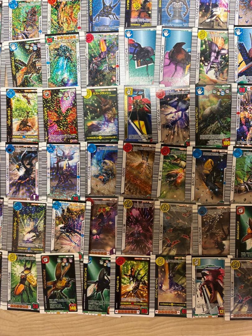 と*】様 ムシキングカード 大量 まとめ売り