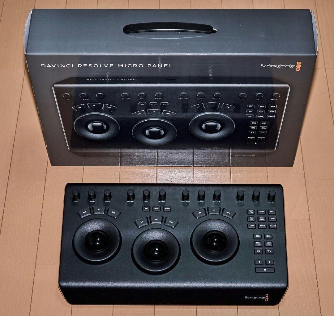 即配送【美品】DaVinci Resolve Micro Panel