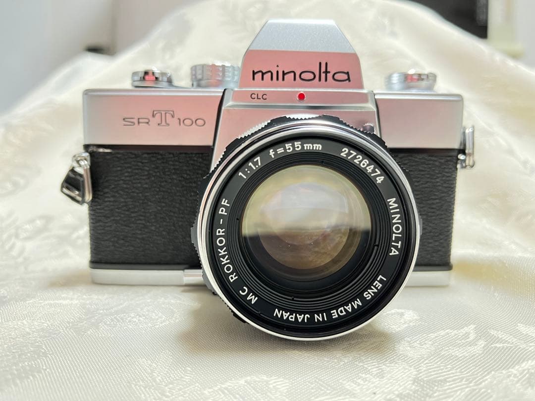 ミノルタ MINOLTA　f1.7/55mm ROKKOR 明るいレンズ　のみ