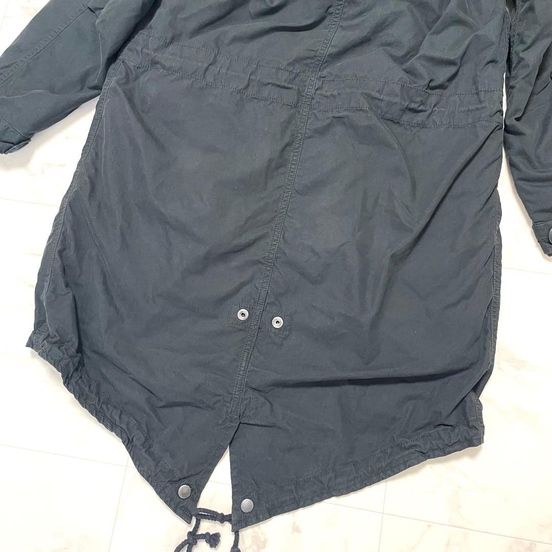 未使用 アヴィレックス×earth モッズコート ライナー ファー ワッペン M