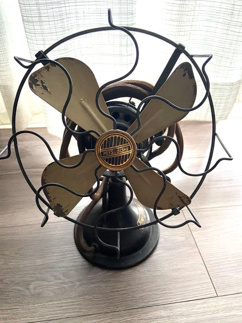 三菱のレトロ扇風機:希少タイプ！