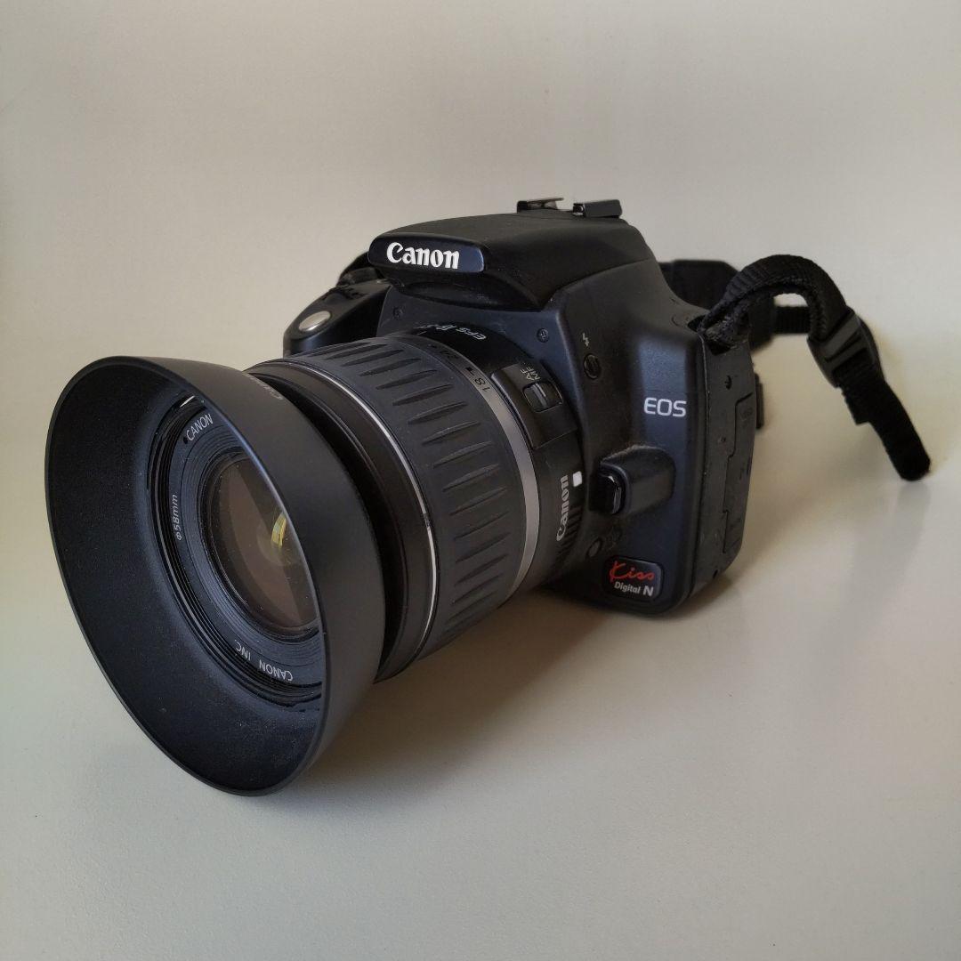 【一眼レフ レンズ2本付き】Canon EOS Kiss Digital N