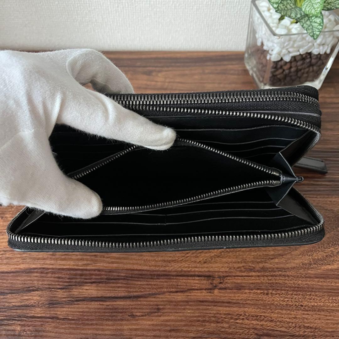 【美品！！】ベルルッティ オーガナイザー タリ 長財布 カリグラフィー グレー