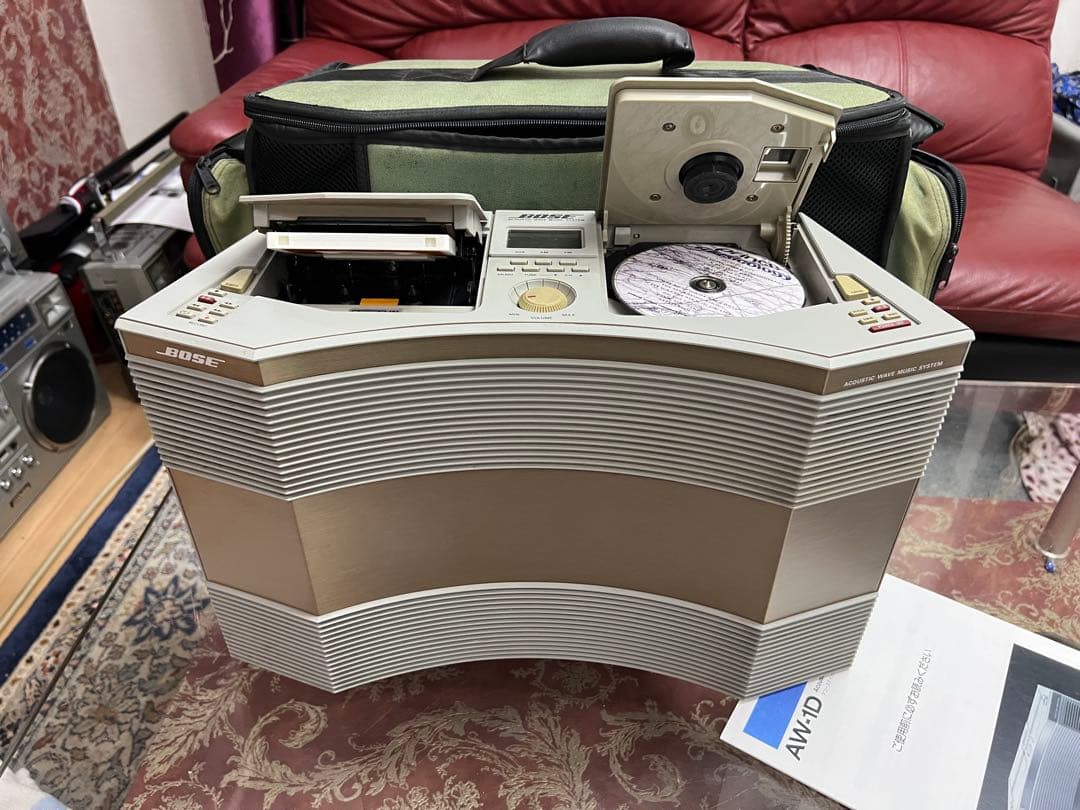 希少BOSEボーズAW-1D整備品専用バッグラジカセ A.M.Sメンテナンス済み