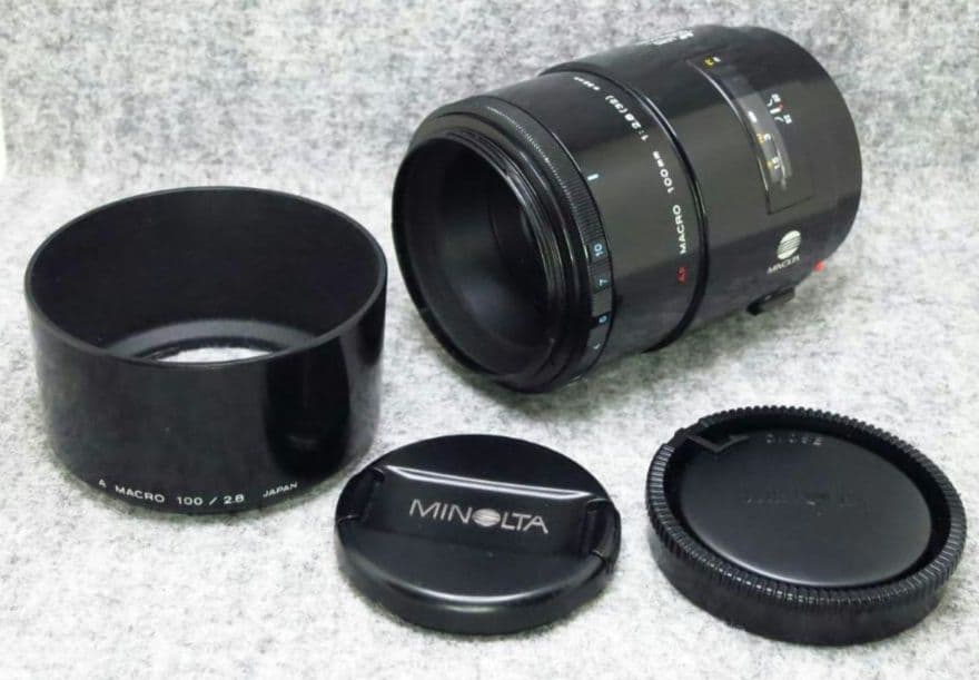 MINOLTA 　AF MACRO 100mm F2.8