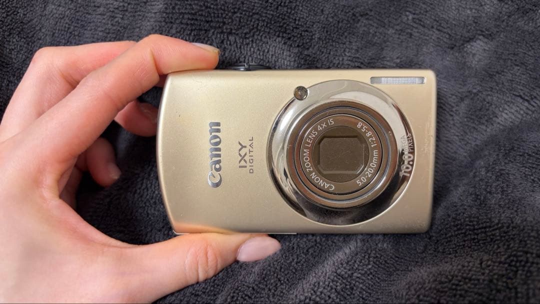 [動作確認済み]canon ixy 920 is ゴールド
