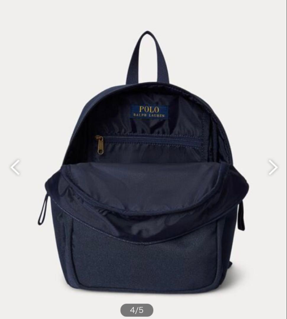 【未使用】ポロラルフローレン ポロベア 刺繍 ネイビー リュック