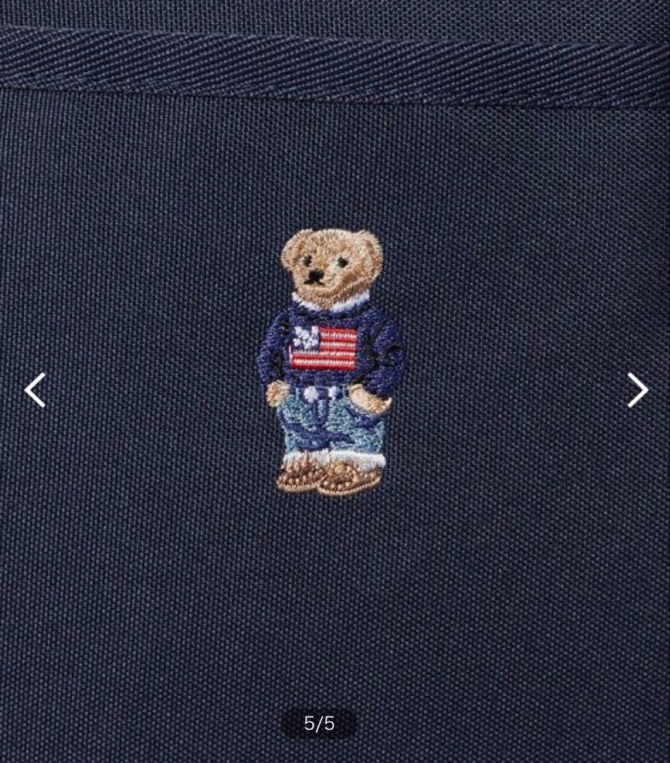 【未使用】ポロラルフローレン ポロベア 刺繍 ネイビー リュック