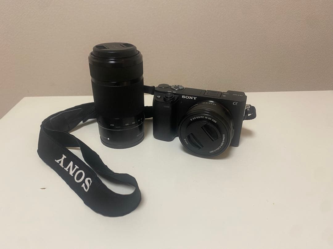 SONY α 6400ミラーレスカメラ 2本レンズ付き
