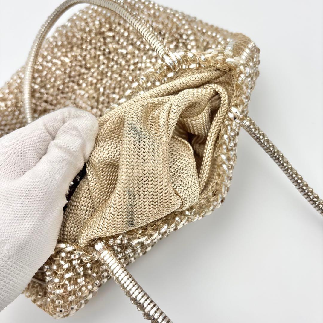 レア✨　ANTEPRIMA アンテプリマ ハンドバッグ　ワイヤーバッグ　ゴールド