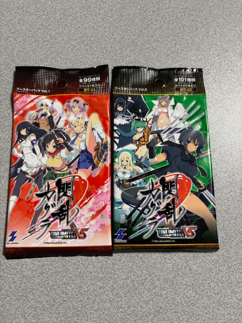 閃乱カグラ　アンリミテッドヴァーサス　ブースターパック