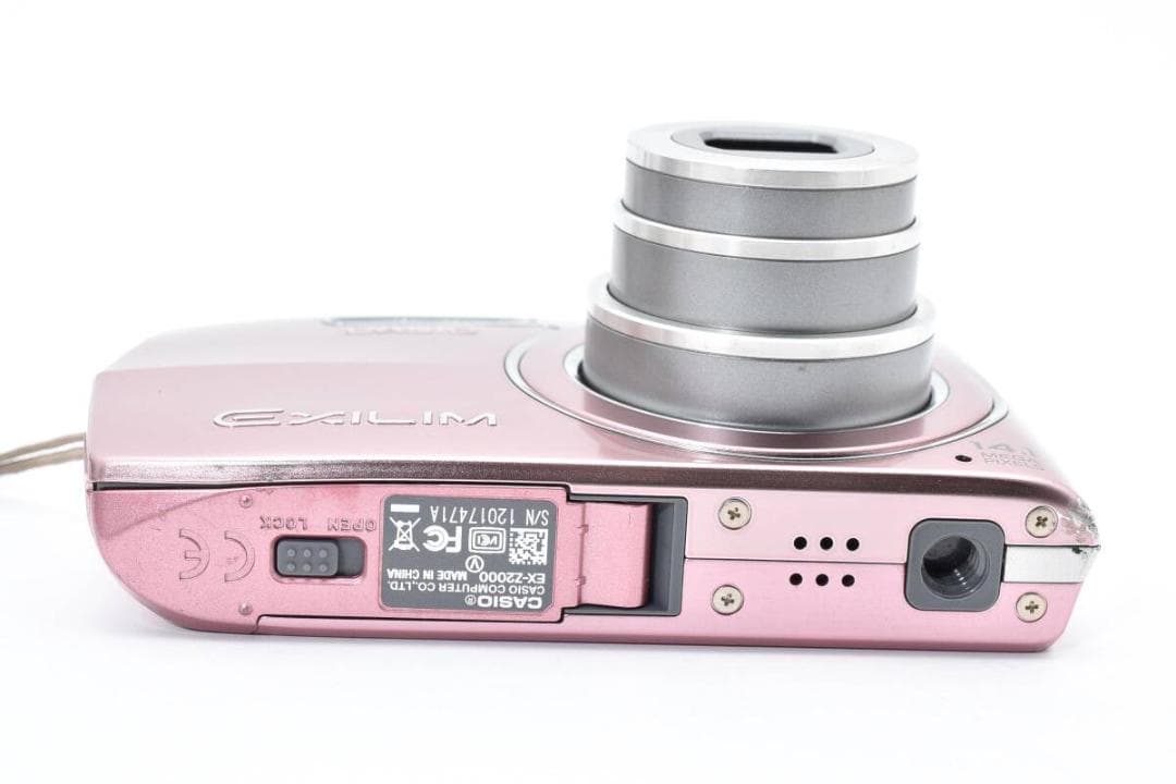 美品 カシオ　CASIO EXILIM EX-Z2000 ピンク ＃A335