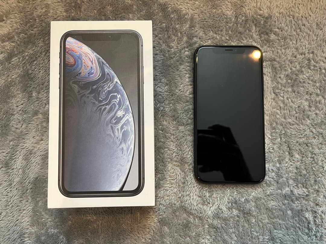 Apple iPhone XR 64GB ブラック SIMフリー 箱あり