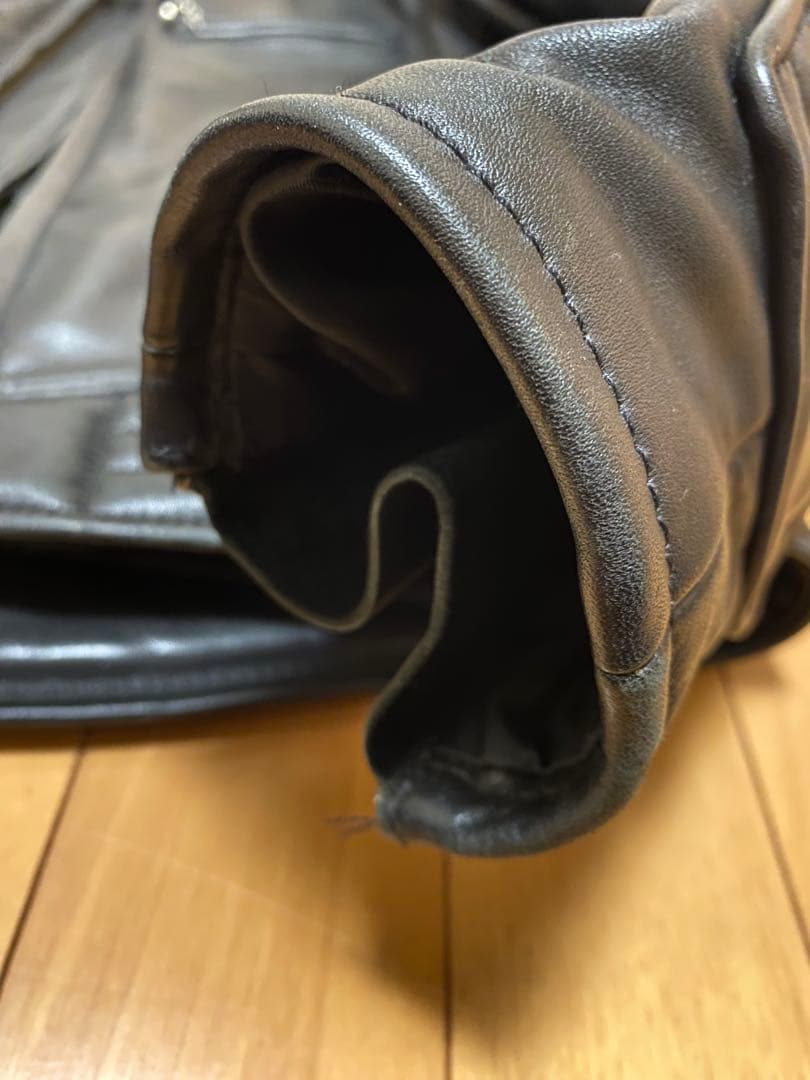 KADOYA レザー シングルライダースジャケット