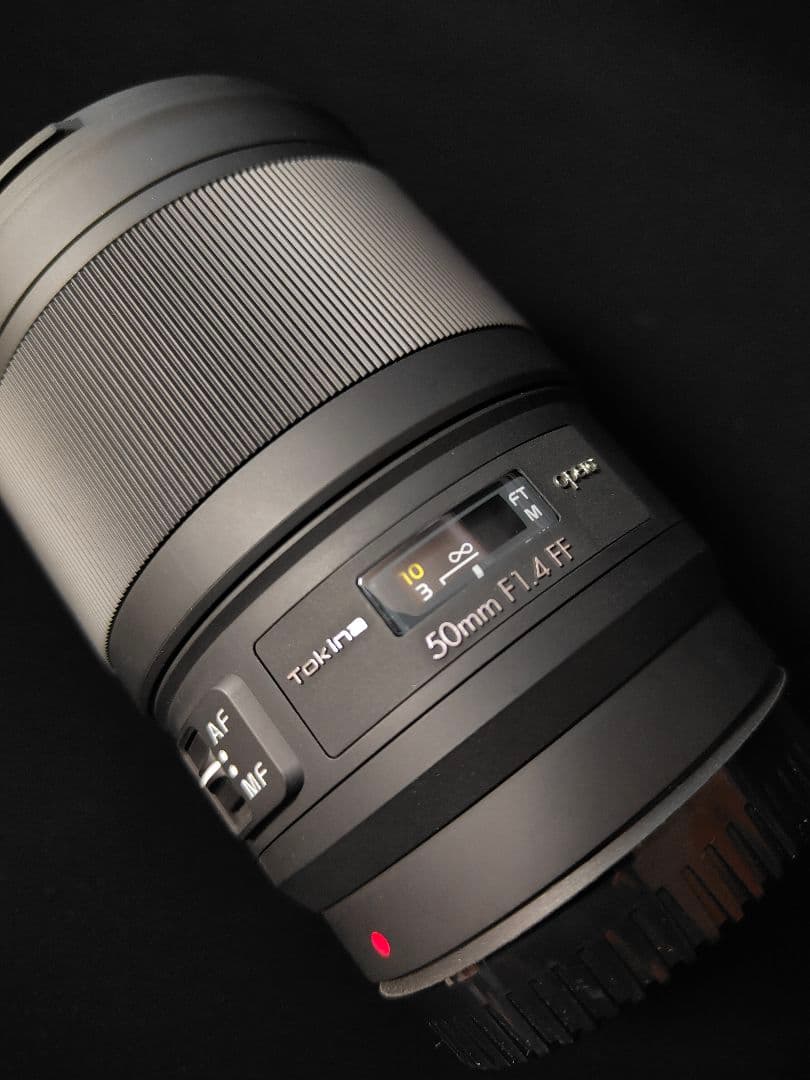 美品　Tokina 50mm F1.4 FF キャノンEF用レンズ