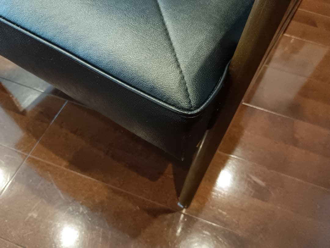 【送料込】カリモク　チェア 1人掛け　ブラック